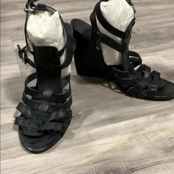 Nine West Gladiator wedge sandals - Picture 3 of 4